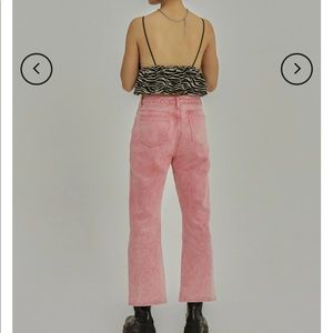 Cider Zebra Print Top